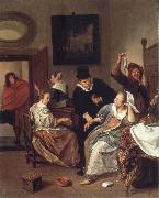 Jan Steen The Doctor-s vistit oil